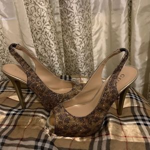 Leopard Guess hells size 6